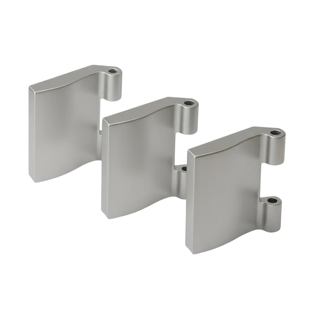 Петля на створку 50mm 3шт. R01.1 серебро PATIO FOLD