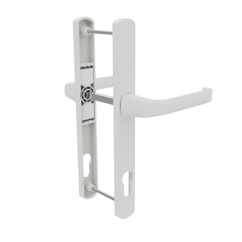 Нажимной гарнитур NOVOLINE OPTIMA, 35/92, с пружиной, RAL 9016 белый