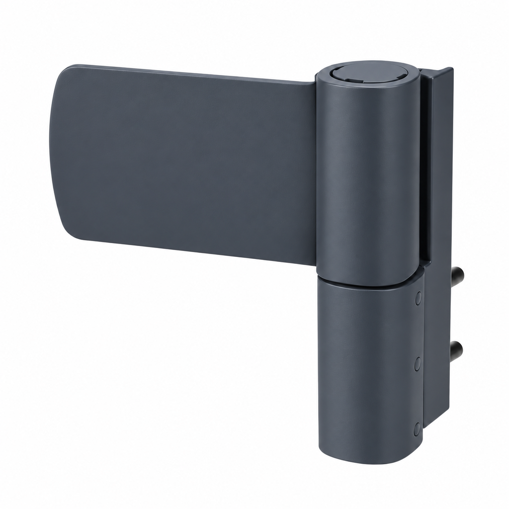 Петля дверная 110 мм ALPHA XL (19 - 23 mm ) RAL 7016 АНТРАЦИТ (24 шт)