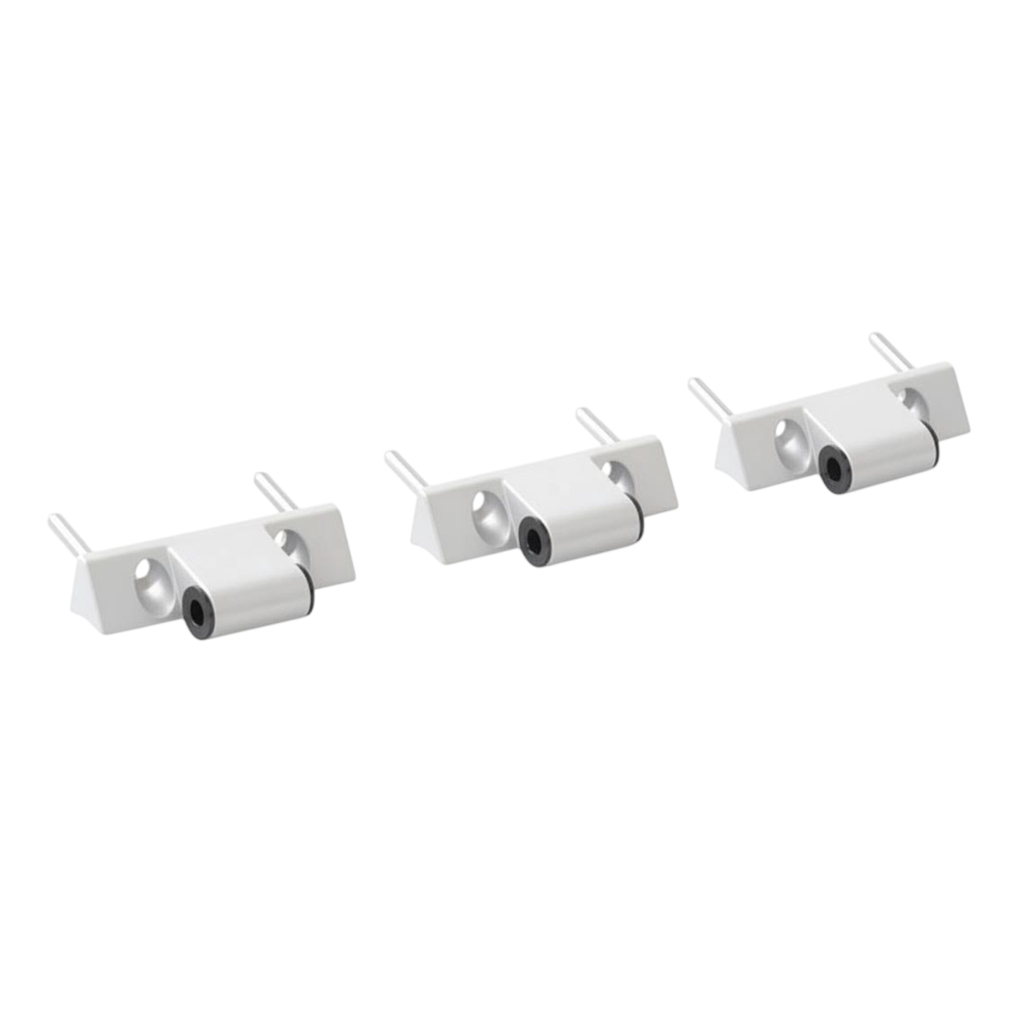 Петля на раму ALU7MM S25, 3шт., R07.2 белый PATIO FOLD