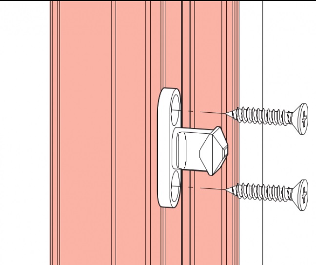Запорные цапфы, 14,5 мм, ROTO PATIO LIFT Запорные цапфы, 14,5 мм, ROTO PATIO LIFT
