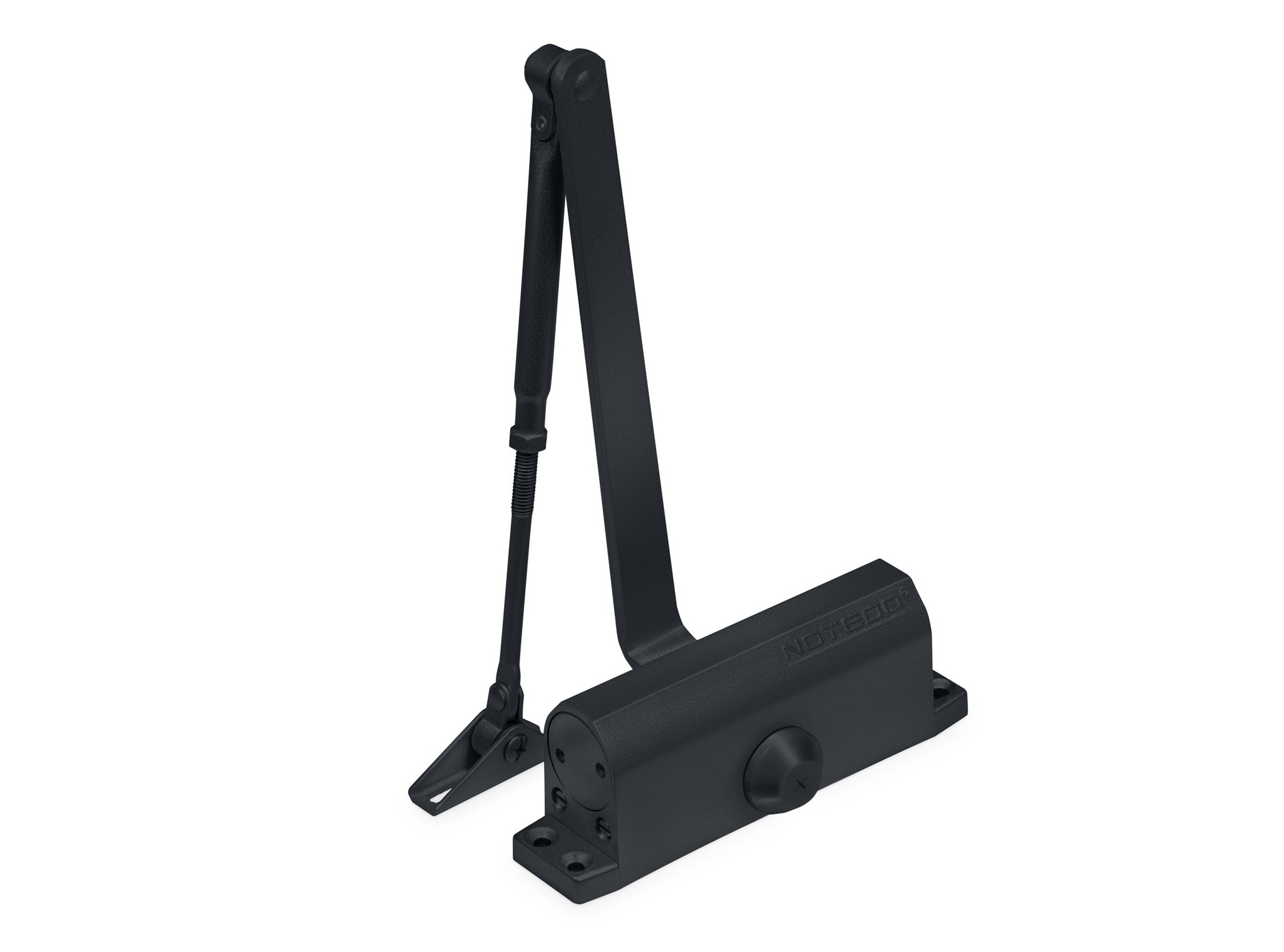 Доводчик NOTEDO DC-080, EN3/4/5, 120 кг, 1250 мм, RAL 9005 чёрный Доводчик NOTEDO DC-080, EN3/4/5, 120 кг, 1250 мм, RAL 9005 чёрный